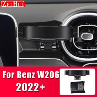 รถที่วางศัพท์มือถือสำหรับ Benz C-Class W205 W206 2013-ระบายอากาศ M Ount B Racket แรงโน้มถ่วงที่วางศัพท์อุปกรณ์เสริม