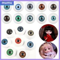 MUMU 1 pair 24มม.30มม อุปกรณ์เสริม สำหรับตุ๊กตา BJD ตาอะคริลิค ของเล่นสัตว์เพื่อความปลอดภัย ตุ๊กตาทำหัตถกรรม ลูกตาตุ๊กตา