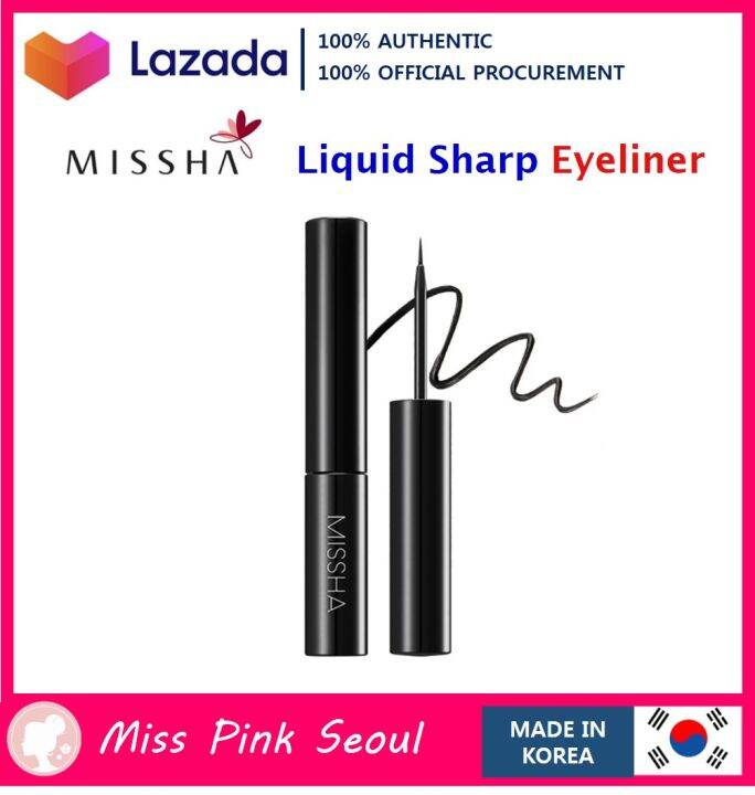 Missha Liquid Sharp Eyeliner Lazada Ph 2733