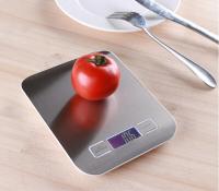 Kitchen Scale เครื่องชั่งดิจิตอล สามารถใช้ได้อเนกประสงค์ 5 กิโลกรัม ทศนิยม 2 ตำแหน่ง 0.01 (สีเงิน)