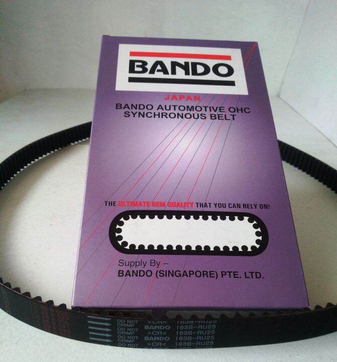 OHC Timing Belt 163 BRU 25 for Mitsubishi 4D56 engine, L200 & L300 (Dsl