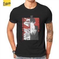 Mens T Shirts Chainsaw Man Japanese Anime Humorous 100% Cotton Tee Shirt Short Sleeve  T Shirt O Neck Clothes Gift Idea XS-6XL