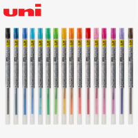 6ชิ้น Uni UMR-109-38สไตล์พอดีเจลหลายปากกาเติม-0.38มิลลิเมตรสีดำ สีฟ้าทอง16สีให้เลือกเขียนซัพพลายปากกาเจล