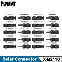 ❈❈ POWMR 10 Paris Solar Connector Male and Female Solar Panel Cable 2.5mm2/4mm2/6mm2 Waterproof