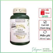 Viên Uống Tinh Dầu Hoa Anh Thảo Hữu Cơ Nat & Form huile onagre Pháp 1500mg