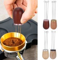 1pc Coffee Powder Tamper Distributor with Handle Barista Stirring Needle Coffee Powder Stirrer Stirring Tool