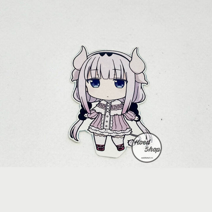 Sticker Anime Kobayashi-san Chi no Maid Dragon Kanna Kamui | Lazada ...
