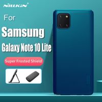 สำหรับ Samsung Galaxy Note 10 Lite กรณี Nillkin คุณภาพสูง Super Frosted Shield Hard PC ฝาหลังสำหรับ Samsung Note 10 Lite