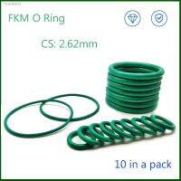 ♈☫△ CS 2.62mm10Pcs in a PackFluorine Rubber Sealing O Ring FKM O-RingOil seal Water seal Gasket washerID 6.02mm - 60.94mm