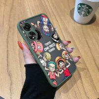 เคสสำหรับ OPPO A78 4G เคสรูปการ์ตูนน่ารักมีน้ำค้างแข็งโปร่งใสแข็งเคสใส่โทรศัพท์เป็นพันธมิตรเคสป้องกันกล้องปกหลังแบบเต็มกันกระแทก