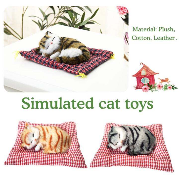 Sleeping Cat Plush Stuffed Toy Animal Doll Plush Stuffed Toy Lazada PH