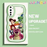 Jlingji เคสสำหรับ Realme 6 6S Narzo เคสการ์ตูนทอยสตอรี่ขอบคลื่นของเหลวแบบนิ่มดั้งเดิมเคสโทรศัพท์มีลายขอบซิลิโคนคลุมทั้งหมดตัวปกป้องกล้องถ่ายรูปเลนส์เคสฝาหลังเคสนิ่ม