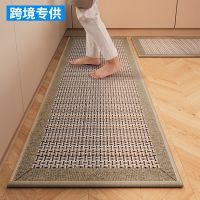 [COD] Cross-border kitchen floor mat absorbent non-slip waterproof and oil-proof wash-free wipeable dirt-resistant carpet