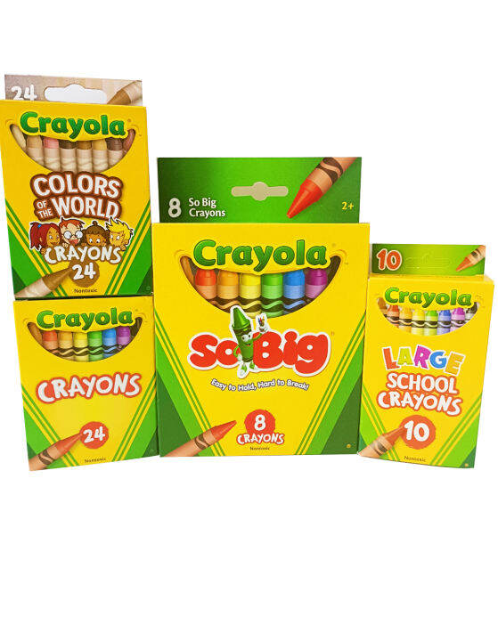 CRAYOLA ASSORTED CRAYONS ART&CRAFT COLORS ART SUPPLIES Lazada PH
