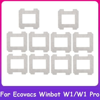 12Pcs Mop Cloth Washable Mop Pads for Ecovacs WINBOT W1/W1 Pro Window Vacuum Cleaner Spare Parts