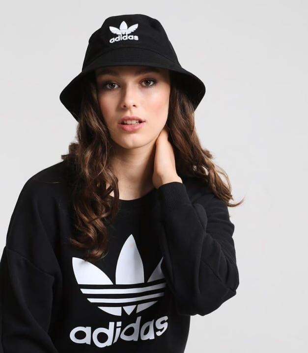 25-10-หมวกบักเก็ต-adidas-originals-adicolor-bucket-hat-bk7345-อาดิดาส-หมวกปีก-รุ่นฮิต-สีดำ-ลิขสิทธิ์แท้-100