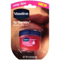 Vaseline Lip Therapy Rosy Lips Lip Balm วาสลีน ลิป เทอราพี ลิปบาล์มวาสลีนไซส์มินิ 7 g 0.25 oz