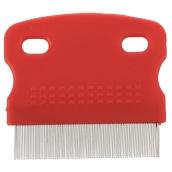 Flea Fine Toothed Clean Comb Pet Cat Dog Hair Brush Soft Protection Steel