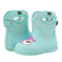 รองเท้าเด็ก Furry ฤดูหนาวสัตว์น่ารักรูปแบบ Snow Rain Boots แพลตฟอร์มกันน้ำด้านล่างหนา1-4ปีเด็กทารกเด็กวัยหัดเดิน ~