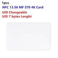 NFC 13.56Mhz Uhz S70 UID 0 Block 7ไบต์เขียนใหม่บัตร Rfid เปลี่ยนแปลงได้กลายพันธุ์ที่เขียนได้ลอกแบบจีนไพ่มายากลลอกเลียนแบบเครื่องอ่านการ์ด