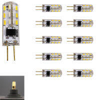 【❉HOT SALE❉】 mian885 G4 10x หลอดไฟ Led Led 220V 24 Smd3014 2W โคมไฟ Led 360องศาลำแสง Led ซิลิคอนสำหรับโคมไฟระย้าโคมไฟเพดาน