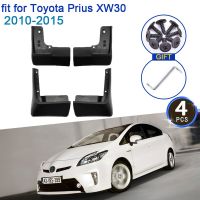 สำหรับ Toyota Prius XW30 2010-2015 3rd Gen รถ Mudflap 4x Mudguards Fender อุปกรณ์จัดแต่งทรงผมใหม่ Mud Guard Flap Splash Protection