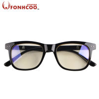 FONHCOO Fashion Anti Blue ray Radiation blue light blocking glasses unisex Square Anti eye fatigue Computer gaming goggles