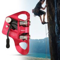 เครื่องมือเชือกปีนเขาที่มีความแข็งแรงสูง Hand Grasp Chest Ascender Device Mountaineer Climbing Hand Ascender For Rescue