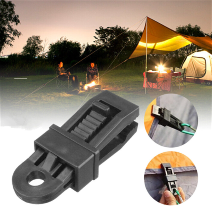 plastic-clips-adjustable-tent-shade-cloth-camping-tarp-snap-clip-lock-grip