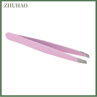 ZHUHAO Beauty คิ้วกำจัดขนใบหน้า Pluking อุปกรณ์หนีบถอนสีชมพูสีดำร้อน