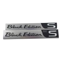 Hot New 1 x Black Edition S Logo Car Auto Emblem Rear Trunk Lid Badge Sticker Decal Replacement For LEXUS