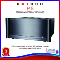 Anthem P5 5-channel power amplifier 325 watts per channel continuous power into 8 ohms. Warranty 3 years