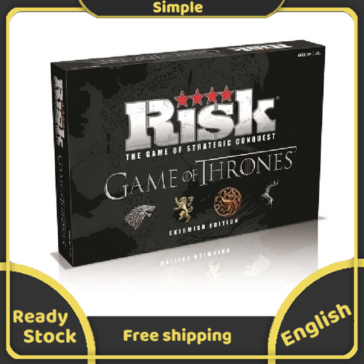 Risk Game of Thrones Board Game English Version Boutique Set Strategy