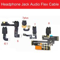 หูฟัง Audio Jack Flex Cable สําหรับ Nokia 6 6.1 7 7 Plus 8 TA-1000 TA-1003 หูฟังแจ็ค Flex Cable อะไหล่