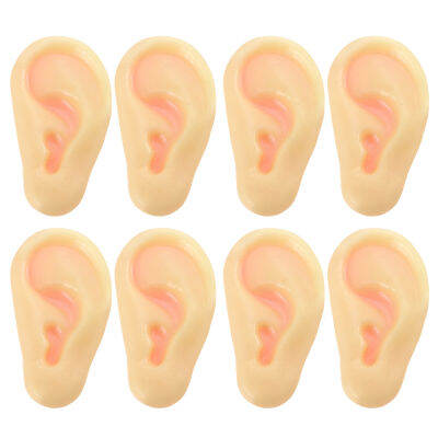 Jiogein 8Pcs Simulation Creepy Ear Toys High Simulation Prank Playthings Ear Models