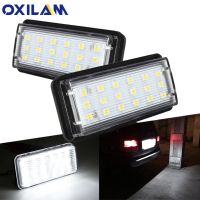 For Toyota Land Cruiser 120 Prado Land Cruiser 200 No Error LED White Rear Number Plate Light Auto Lamp for Lexus GX470 LX470