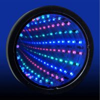 ❆ LED Sensory Infinity Mirror Light Autism Tunnel Wall Relaxing Calm Desk Lamp Hot