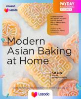 หนังสือใหม่พร้อมส่ง Modern Asian Baking at Home : Essential Sweet and Savory Recipes for Milk Bread, Mochi, Mooncakes, and More; Inspired by the Subtle Asian Baking Community [Hardcover]