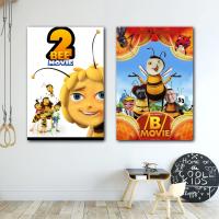 bee movie poster Decorative Canvas 24x36 Posters Room Bar Cafe Decor Gift Print Art Wall Paintings Drawing Painting Supplies