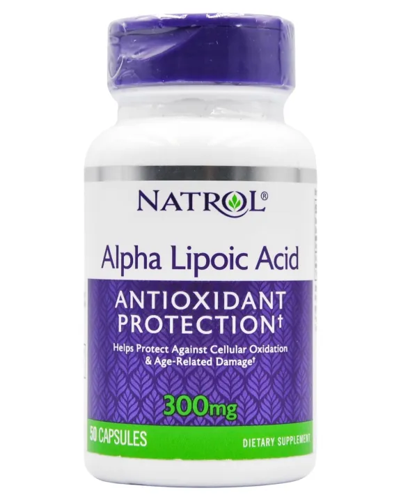 Natrol Alpha Lipoic Acid 300mg (50 caps) Lazada PH