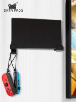 DATA FROG Wall Support Mount Holder Rings Hanger Mural Stand For Nintendo Switch Joycon Oled TV Base Dock Controller Accessories Controllers