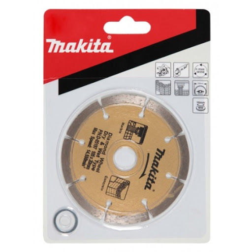 MAKITA แผ่นตัดเพชร แบบแห้ง ร่อง ทอง 2 ดาว มากีต้า D-05197