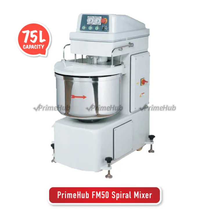 PrimeHub FM50 Spiral Mixer Commercial Mixer Pastry Dough / Bread