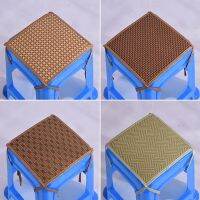 [COD] mat chair cushion kindergarten student summer square stool breathable non-slip plastic