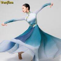 Mongolian Traditional Hanfu Clothing Classical National Costumes Tibetan Dance Costume Minority Folk Dance Costumes Stage Show