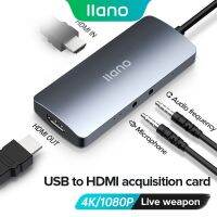 Llano สวิทช์ 4 K60Hz 1080 P Audio Video Capture Card Hd ตัวแปลง C Hdmi