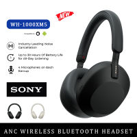 [รับประกัน 6เดือน] Sony WH-1000XM5 Over-Ear Wireless Noise Canceling Headphones ไมโครโฟนในตัว หูฟังเบสหนัก Sony  Bluetooth Headphones for IOS/Android/PC หูฟัง เกมมิ่ง 30 Hour Battery Life Original Sony หูฟัง