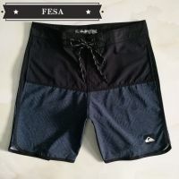 FESA Quiksilver ชุดกางเกงขาสั้นชายหาดสำหรับผู้ชาย,เสื้อผ้ายืดแห้งเร็วเสื้อผ้าใส่ในบ้านกางเกงกีฬาทรงหลวมไซส์ใหญ่สำหรับใส่ในฤดูร้อน