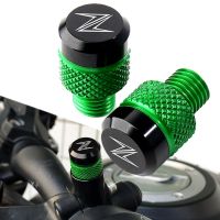 สำหรับ Kawasaki Z900 Z750 Z650 Z1000 Z400 Z1000SX Z900RS Z250ที่ Z300ปลั๊กรู Spion Motor ฝาเกลียวฝาครอบรูกระจก