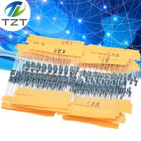 TZT 1 Pack 300Pcs 10 -1M Ohm 1/4w Resistance 1 Metal Film Resistor Resistance Assortment Kit Set 30 Kinds Each 10pcs